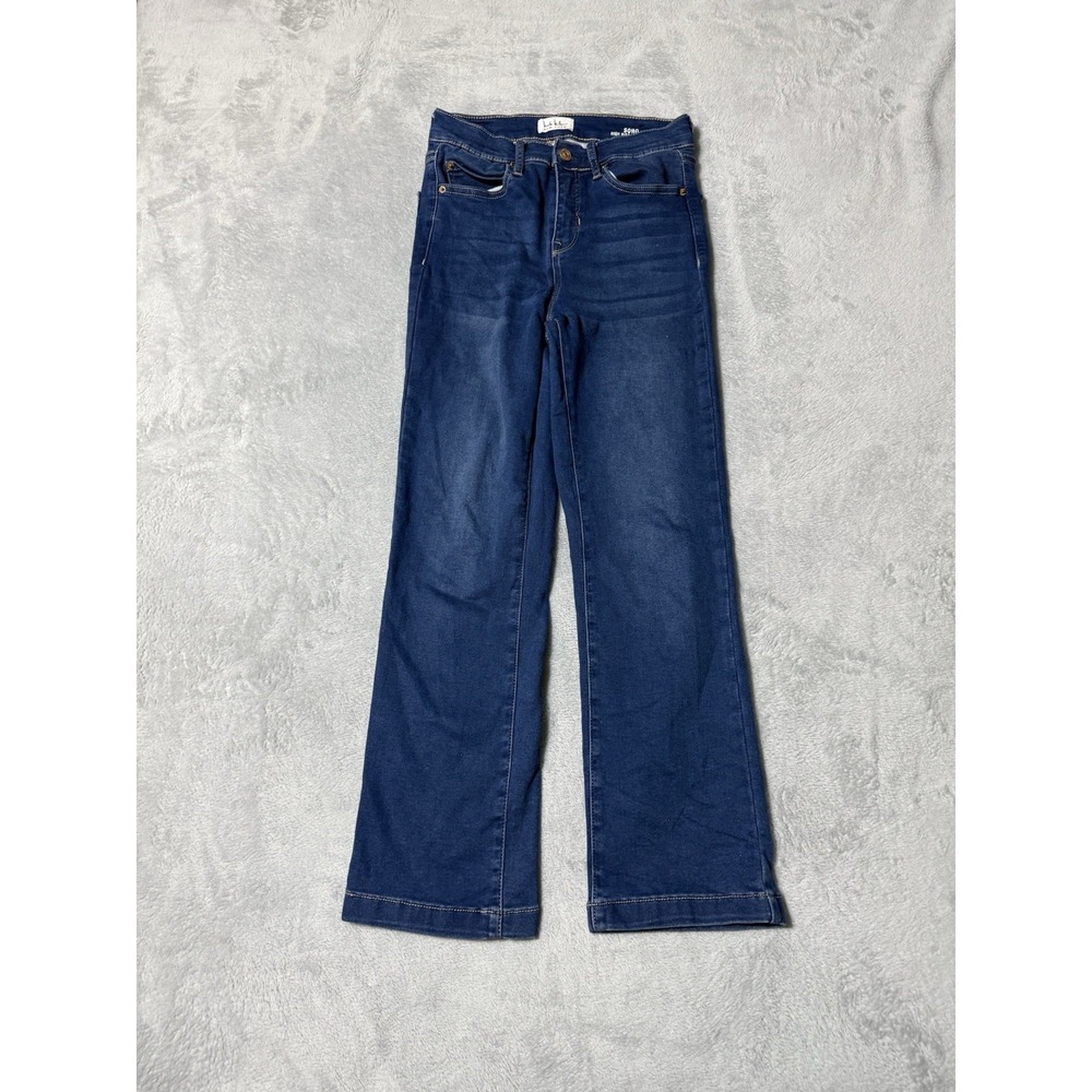 Nicole Miller Jeans Womens 4 Soho High Rise Bootcut Blue Denim 25x25